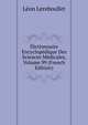 Dictionnaire Encyclopedique Des Sciences Medicales, Volume 99 (French Edition), Leon Lereboullet 