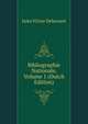 Bibliographie Nationale, Volume 1 (Dutch Edition), Jules Victor Delecourt 