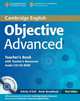 Objective Advanced Teacher's Book with Teacher's Resources Audio CD/CD-ROM, Felicity O''dell 
