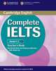 Complete IELTS. Band 4-5. Teacher's Book, Brook-Hart Guy, Jakeman Vanessa 