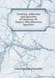Orations, Addresses and Speeches of Chauncey M. Depew: Miscellaneous Speeches, John Denison Champlin 