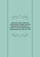 A Record of the Dedication of the Statue of Major General William Francis Bartlett: A Tribute of the Commonwealth of Massachusetts, May 27, 1904, 