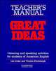 Great Ideas. Teacher's Manual, Leo Jones, Victoria Kimbrough 