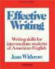 Effective Writing. Student's Book, 