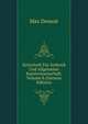 Zeitschrift Fur Asthetik Und Allgemeine Kunstwissenschaft, Volume 8 (German Edition), Max Dessoir 