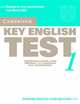 Cambridge Key English Test 1 Student's Book: Examination Papers from the University of Cambridge ESOL Examinations, 
