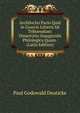 Archilocho Pario Quid in Graecis Litteris Sit Tribuendum: Dissertatio Inauguralis Philologica Quam . (Latin Edition), Paul Godowald Deuticke 