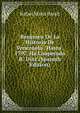Resumen De La Historia De Venezuela . Hasta . 1797. Ha Cooperado R. Diaz (Spanish Edition), Rafael Maria Baralt 