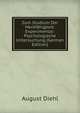 Zum Studium Der Merkfahigkeit: Experimental-Psychologische Untersuchung (German Edition), August Diehl 