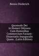Quomodo Dei in Homeri Odyssea Cum Hominibus Commercium Faciant: Dissertatio Inauguralis Quam . (Latin Edition), Benno Diederich 
