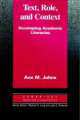 CAL Text, Role & Context PB, Ann M. Johns 