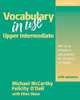 Vocabulary in Use Upper-intermediate. Student's Book with answers, McCarthy, Michael 