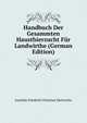 Handbuch Der Gesammten Hausthierzucht Fur Landwirthe (German Edition), Joachim Friedrich Christian Dieterichs 