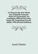 Le Portrait Du Xvie Si?cle Aux Primitifs Fran?ais: Notes Et Corrections Au Catalogue Officiel Sur Cette Partie De L'expostion D'avril-Juillet 1904 (French Edition), Louis Dimier 