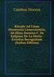 Rituale Ad Usum Diooecesis Cameracensis, Ab Illmo Domino F. De Salignac De La Motte-Fenelon Recognitum (Italian Edition), Cambrai Diocese 