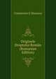 Originele Dreptului Roman (Romanian Edition), Constantin G Dissescu 