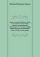 Mano; a poetical history of the time of close of the tenth century concerning the adventures of a Norman knight, which fell part in Normandy, part in Italy; in four books, Richard Watson Dixon 
