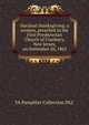 National thanksgiving: a sermon, preached in the First Presbyterian Church of Cranbury, New Jersey, on November 26, 1863, YA Pamphlet Collection DLC 