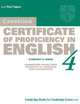 Cambridge Certificate of Proficiency in English 4. Student's Book, ESOL Cambridge 