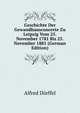Geschichte Der Gewandhausconcerte Zu Leipzig Vom 25. November 1781 Bis 25. November 1881 (German Edition), Alfred Dorffel 