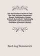 Die Nachrichten Strabo'S ?ber Die Zum Jetzigen Deutschen Bunde Geh?renden L?nder Kritisch Entwickelt: Vollst?ndig Erl?utert Und Systematisch Geordnet (German Edition), Ferd Aug Dommerich 
