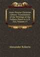 Ante-Nicene Christian Library: Translations of the Writings of the Fathers Down to A.D. 325, Volume 17, Alexander Roberts 