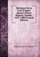 D?cisions De La Cour D'appel: Queen's Bench Reports, Quebec. 1878-1886 (French Edition), Louis Charles W. Dorion 