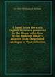 A hand list of the early English literature preserved in the Douce collection in the Bodleain library; selected from the printed catalogue of that collection, Halliwell-Phillipps, J. O. (James Orchard), 1820-1889 