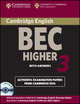 Cambridge BEC Higher 3 Self-Study Pack (Student's Book with answers and Audio CD), 