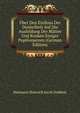 Uber Den Einfluss Der Dunkelheit Auf Die Ausbildung Der Blatter Und Ranken Einiger Papilionaceen (German Edition), Hermann Heinrich Jacob Dubbels 