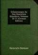 Erlauterungen Zu Den Deutschen Klassikern, Volumes 50-51 (German Edition), Heinrich Duntzer 