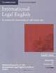 International Legal English. Teacher's Book, Jeremy Day, Amy Krois-Lindner 