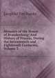 Memoirs of the House of Brandenburg: And History of Prussia, During the Seventeenth and Eighteenth Centuries, Volume 3, Leopold von Ranke 