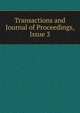 Transactions and Journal of Proceedings, Issue 3, 
