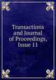 Transactions and Journal of Proceedings, Issue 11, 