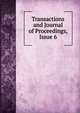 Transactions and Journal of Proceedings, Issue 6, 
