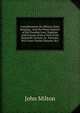 Considerations On Milton's Early Reading,: And the Prima Stamina of His Paradise Lost; Together with Extracts from a Poet of the Sixteenth Century. in . Falconer, M.D. from Charles Dunster, M.a., Milton John 
