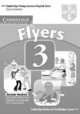 Cambridge Young Learners English Tests. Flyers 3. Second edition. Answer Booklet; Examination Papers from University of Cambridge ESOL Examinations, ESOL Cambridge 