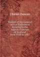 Manual of the General Acts of Parliament Relating to the Salmon Fisheries of Scotland from 1828 to 1882, J Barker Duncan 