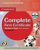 Complete First Certificate Student's Book with answers (+ CD-ROM), Guy Brook-Hart 