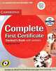 Complete First Certificate Student's Book Pack (Student's Book with Answers, CD-ROM and Class Audio CDs (3)), Guy Brook-Hart 