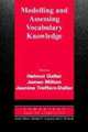 CAL Modelling & Assessing Vocab Knowledge PB, Daller Helmut 