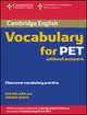 Cambridge Vocabulary For Preliminary English Test (Без Ответов), Joanna Kosta, Sue Ireland 