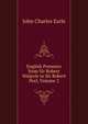 English Premiers from Sir Robert Walpole to Sir Robert Peel, Volume 2, John Charles Earle 