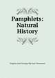Pamphlets: Natural History, Virginia And Georgia Rai East Tennessee 
