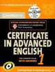 Cambridge Certificate in Advanced English 1 for Updated Exam Self-Study Pack: Official Examination Papers from University of Cambridge ESOL Examinations, ESOL Cambridge 