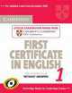 Cambridge First Certificate In English Up D Examination 1 Student`S Book (Без Ответов), ESOL Cambridge 
