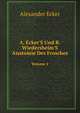 A. Ecker'S Und R. Wiedersheim'S Anatomie Des Frosches, Alexander Ecker 