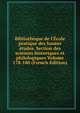 Biblioth?que de l'?cole pratique des hautes ?tudes. Section des sciences historiques et philologiques Volume 178-180 (French Edition), 