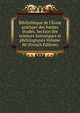 Biblioth?que de l'?cole pratique des hautes ?tudes. Section des sciences historiques et philologiques Volume 80 (French Edition), 